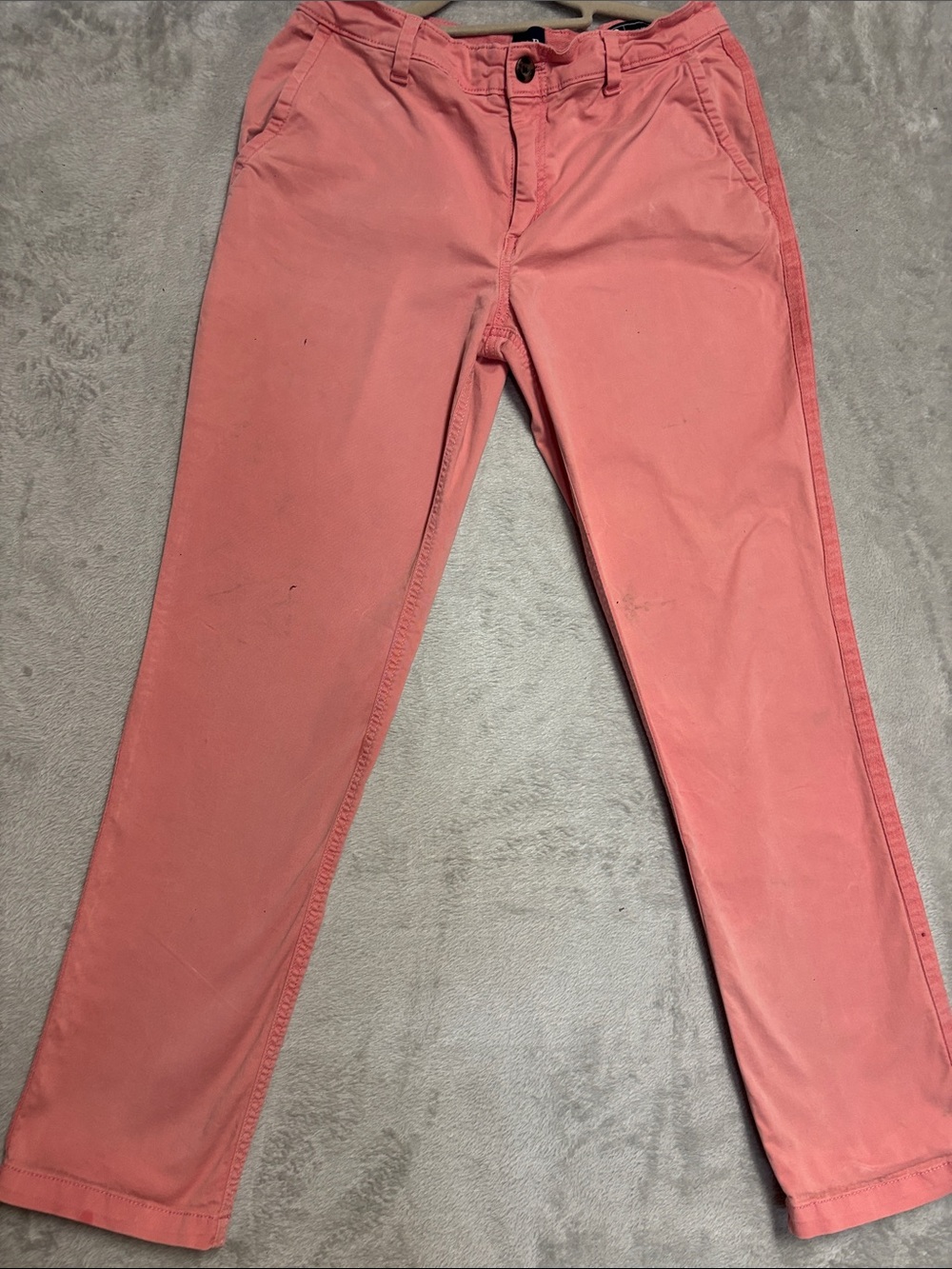 Gap Relaxed Girlfriend Chino Straight Leg Pants Pink Size 6